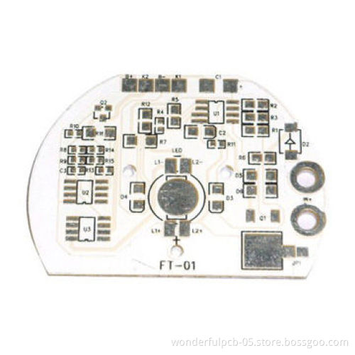 Aluminum Base PCB with Thickness of 1.6mm and Copper Thickness of 1oz